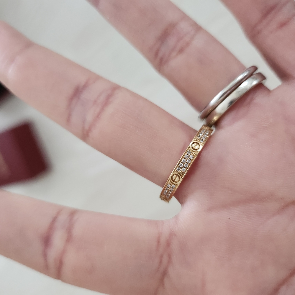 ❌️SOLD❌️Custom Made Gold Diamond Ring